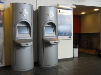 SJ ticket machine